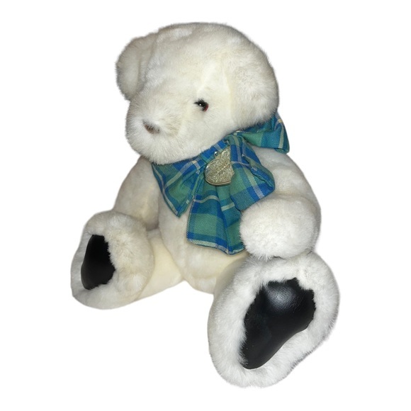 Gund Toys Vtg 992 Gund Plush Victorias Secret White Teddy Bear 15